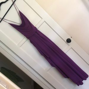 BCBG tie back dress